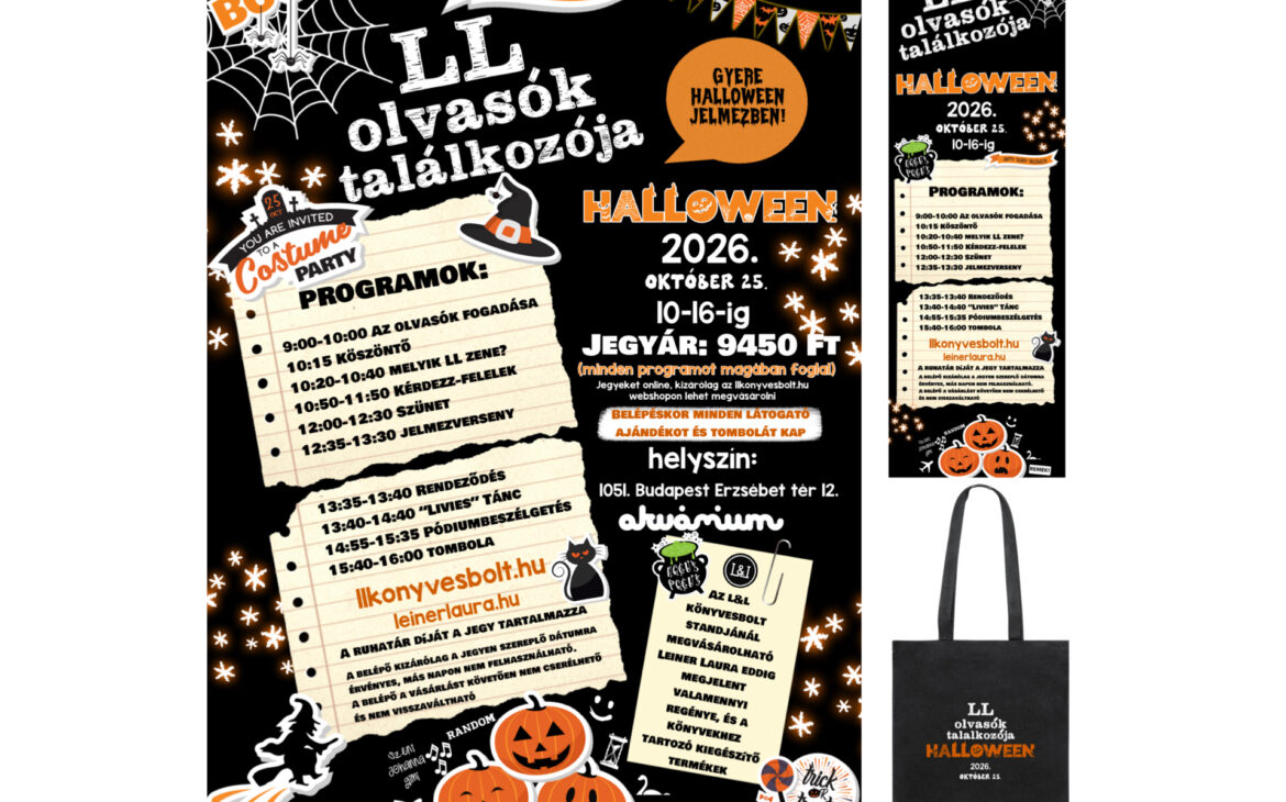 LL olvasók találkozója – Halloween 2026
